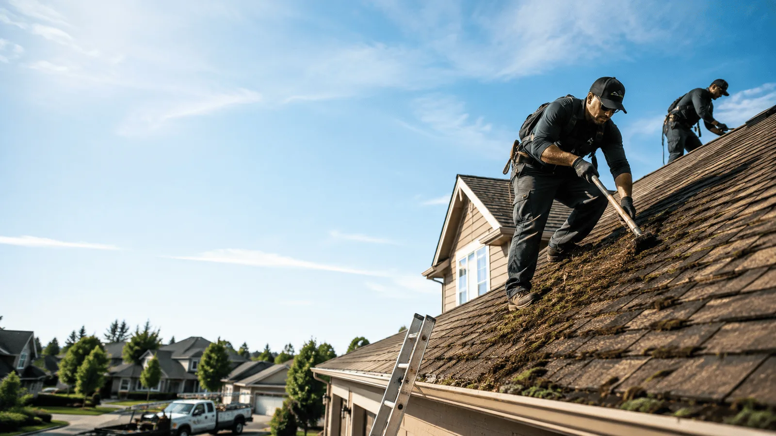 Roof Moss Removal in Edmonton, KY near me